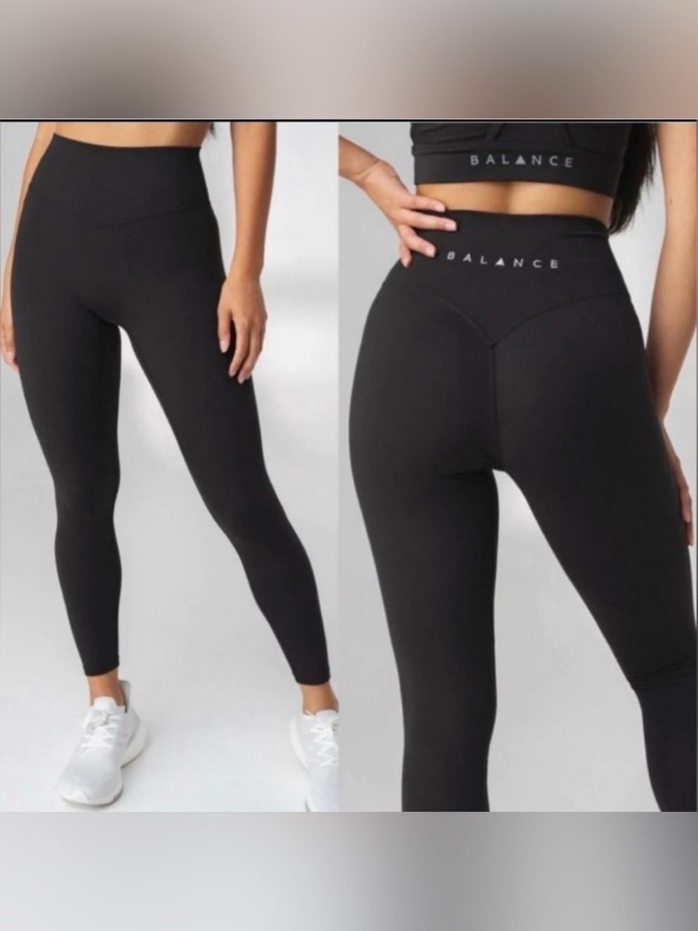 Balance Athletica Cloud Pant Midnight Black High-Rise Leggings